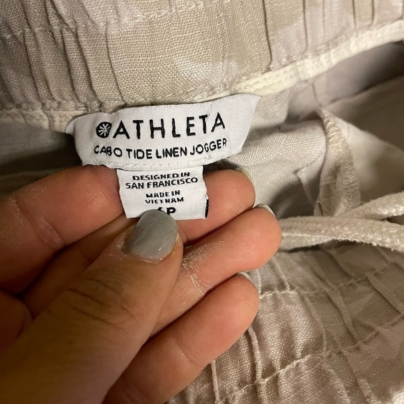 Athleta Cabo Tide Linen Jogger - Picture 6 of 9